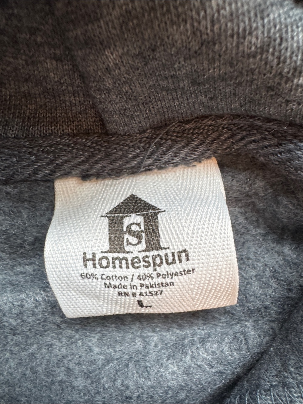 Saint Lucia Heather Gray Hoodie - Women's Pullover Sweatshirt - Picture 2 of 3